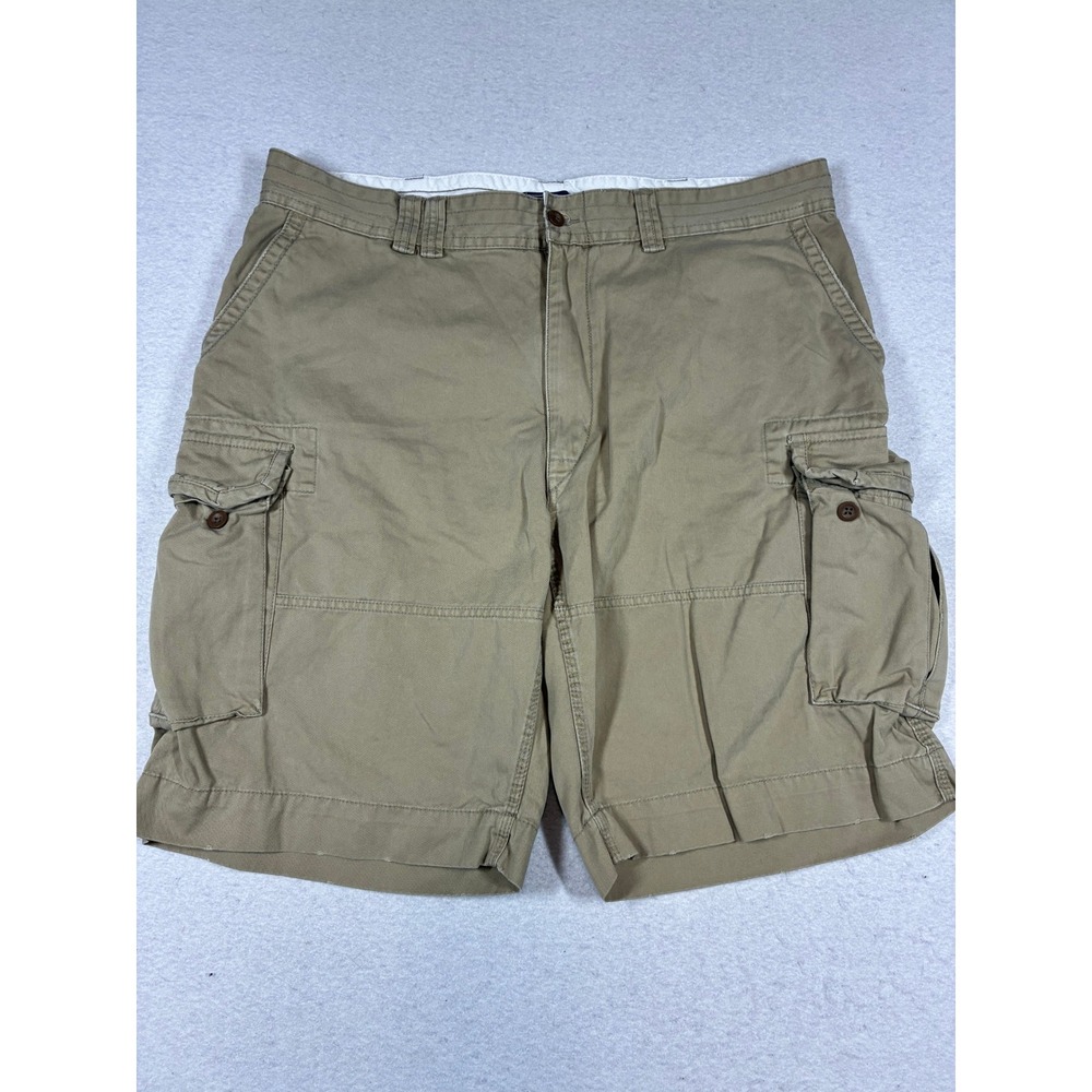 Polo Ralph Lauren Cargo Shorts Mens 44T Tan Chino Twill Big and Tall Khaki